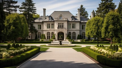 luxury wealthy house