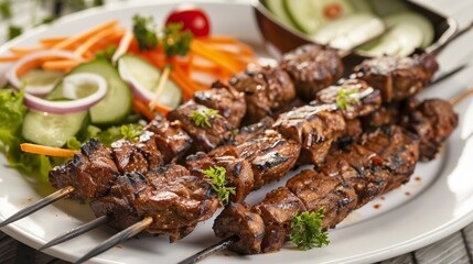 The national cuisine of South Africa: Crocodile tail.