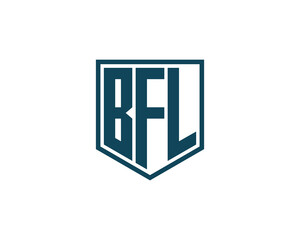 BFL Logo design vector template. BFL logo design.