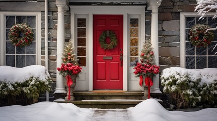 scrf house with a scarf