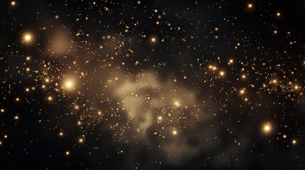 Fototapeta premium black gold star overlay