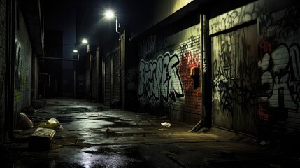 Naklejka premium ominous dark creepy