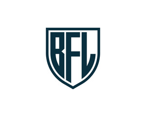 BFL Logo design vector template. BFL logo design.
