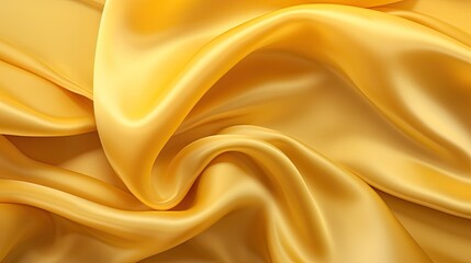 Fototapeta premium threads yellow background silk