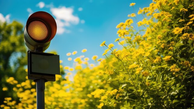 setting yellow stoplight