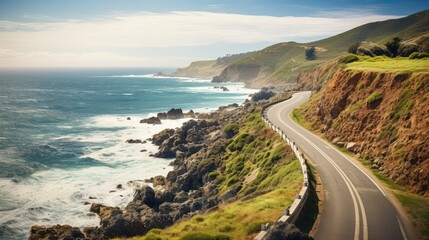 Fototapeta premium views outdoor road