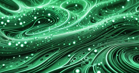Digital art piece that appears to be close-up circuit board gree