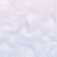 abstract wavy background in pink