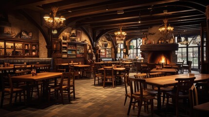 Naklejka premium wooden beer and pizza