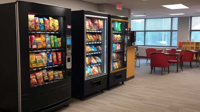 snacks vending machines office