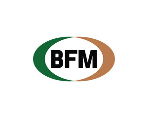 BFM logo design vector template. BFM logo design.