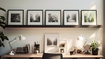 office blurred frames interior decorating