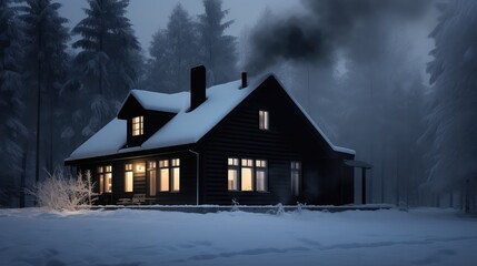 scene black house