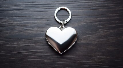 personalized silver heart