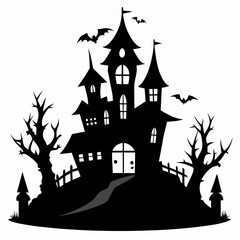 HAUNTED HOUSE SVG , Halloween Bundle Svg, Haunted House Svg Bundle, Haunted House Clipart, Haunted House Svg Cut Files for Cricut