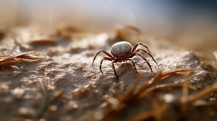 engorged lone star tick
