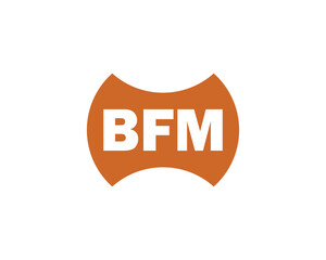 BFM logo design vector template. BFM logo design.