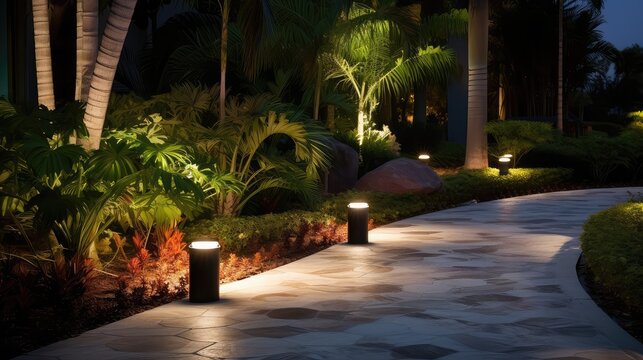 entrance yard lights