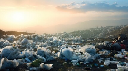 environment plastic shopping bag