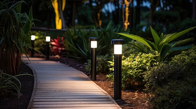 lighting garden technology