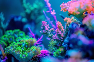 Colorful Coral Reef.