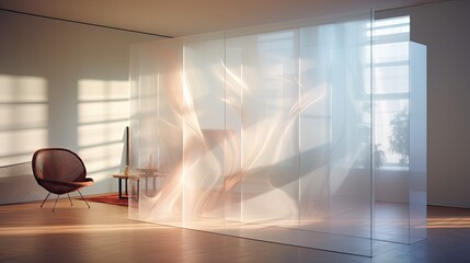 room blurred interior design materials