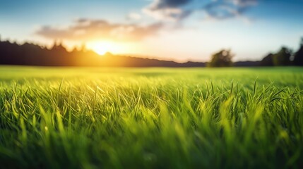 grass green glow background