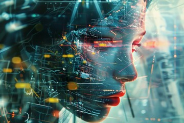 Digital Identity - Abstract Portrait.