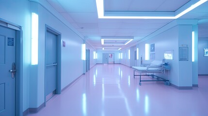 bright lighting hospital
