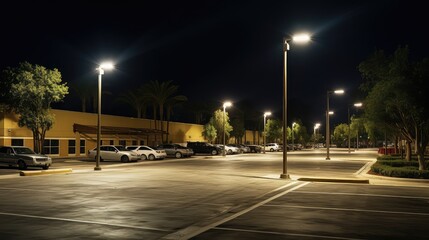 brightness parking lot lighting