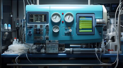 Fototapeta premium infusion anesthesia equipment