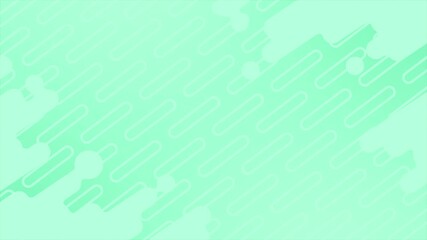 Turquoise color simple and elegant geometrical shapes diagonal moving loop able futuristic background
