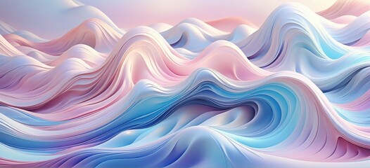 Obraz premium Abstract digital art piece fluid texture background is gradient