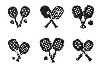 Silhouette_of_two_pickleball_paddle_with_ball