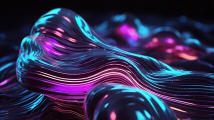 Obraz premium abstract background with bubbles