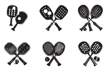 Silhouette_of_two_pickleball_paddle_with_ball