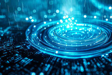 Abstract background, sparkling water splash