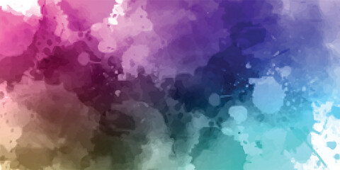 Abstract pink watercolor on white background.This is watercolor splash.It is drawn by hand.