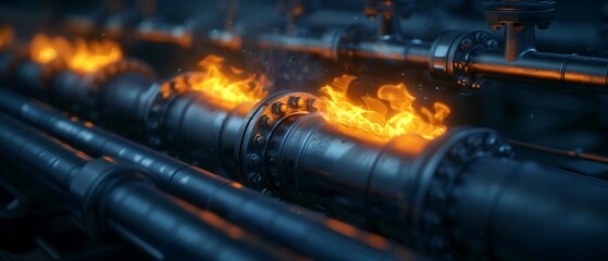 Fototapeta premium Closeup of a harmful reaction between chemicals, hazardous liquid bubbling, macro photography style, vivid colors, high detail, intense focus 8K , high-resolution, ultra HD,up32K HD