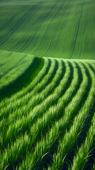 Fototapeta premium Green earth-themed illustrations and backgrounds featuring trees, bird's eye views, and natural elements for a refreshing and serene wallpaper experience.