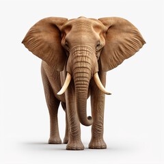 Obraz premium elephant isolated on white