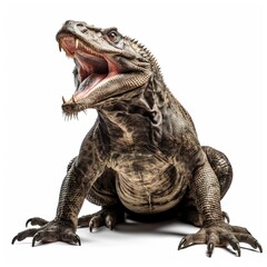 Obraz premium iguana isolated on white