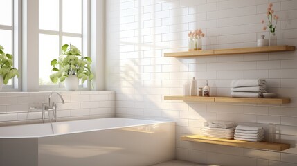 tiles glossy white