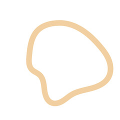 Neutral abstract shapes outlines vectors decorative 