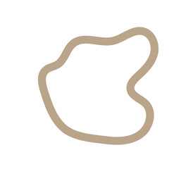 Neutral abstract shapes outlines vectors decorative 