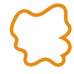 Neutral abstract shapes outlines vectors decorative 