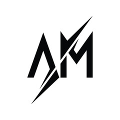 letter am logo