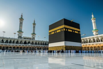 people do hajj at kaaba