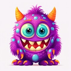 Fototapeta premium cartoon monster