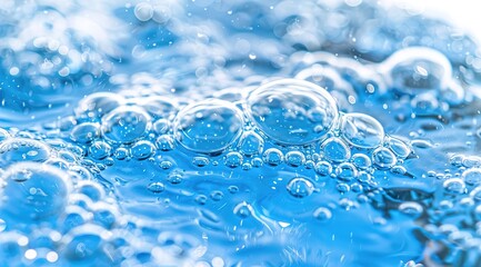 blue water drops